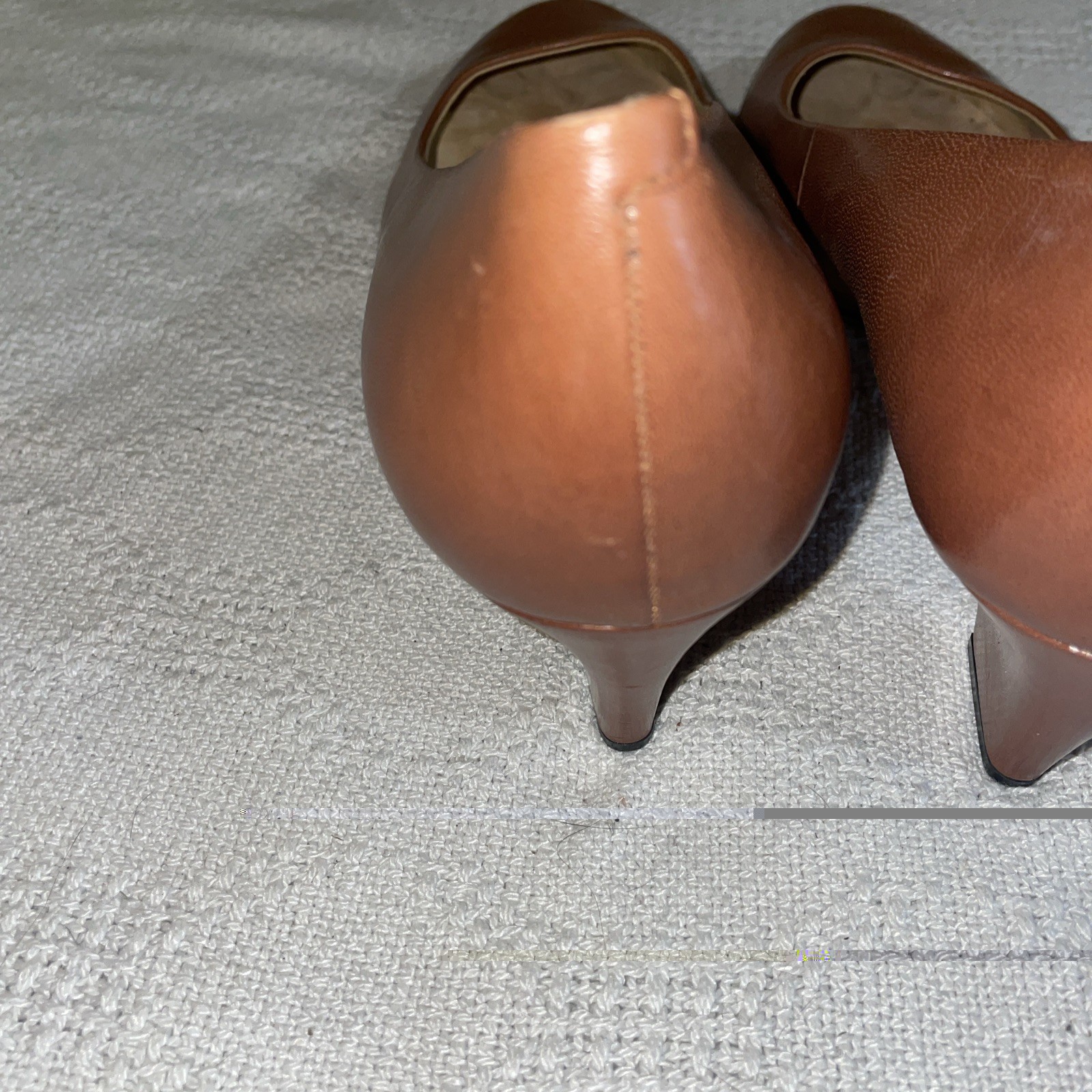 Trotters Women’s Dress Pumps Size 12 M Brown Leather Business Formal