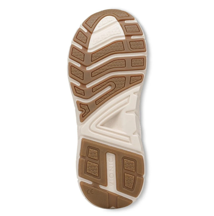 Vionic’s Walk Max Skyline Sneaker, Ivory Gold