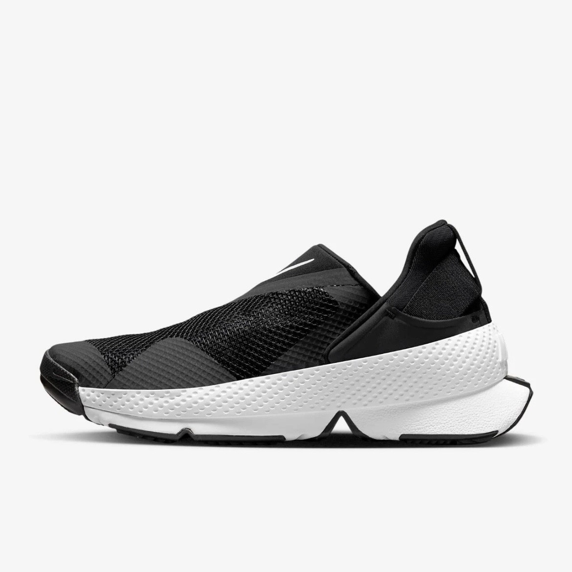 Nike Go Flyease Easy Slip On/Off Shoes Sneakers Black White NEW Womens Size 8.5