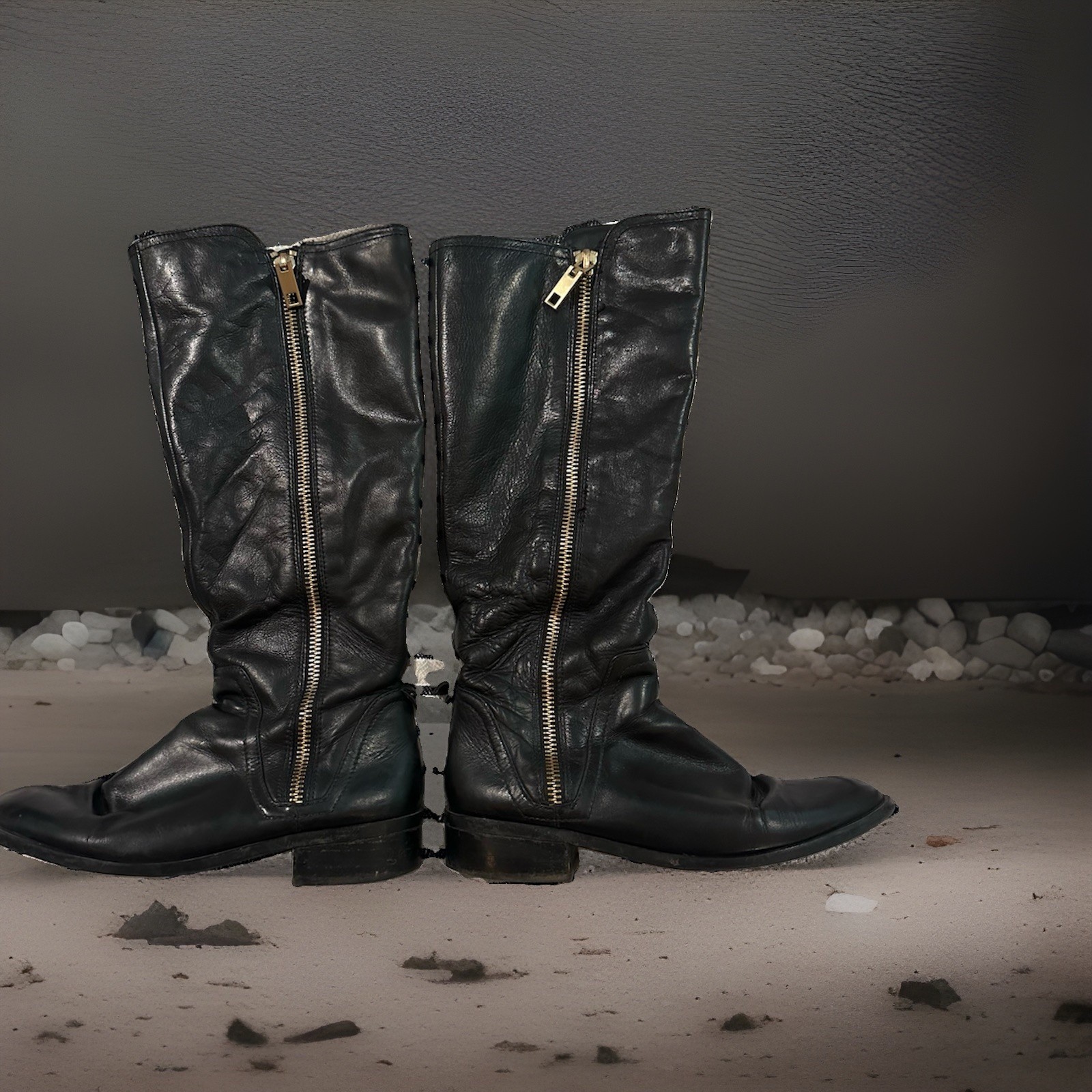 Aldo Women’s Knee High Leather Boots Size 9