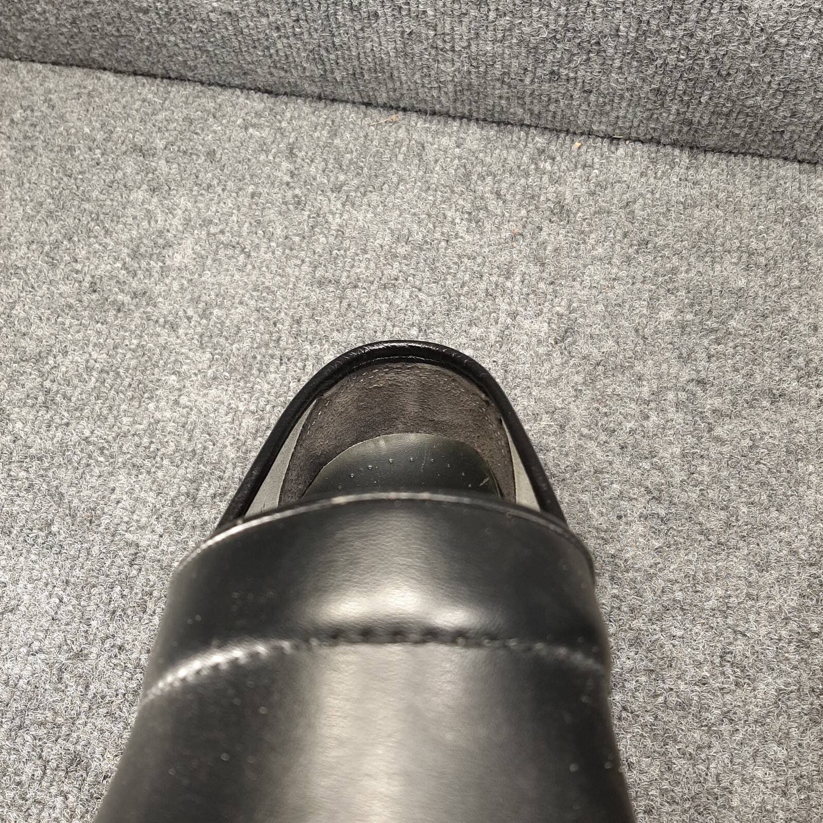 Dansko Volley Clogs Black Leather Slip On Shoes Women’s Size US 10-10.5 EU 41