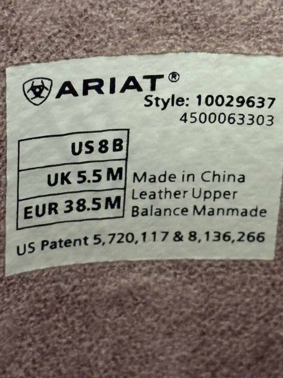 Ariat Women’s Boots Size 8B Style 10029637 Leather Boots ATS Excellent Condition