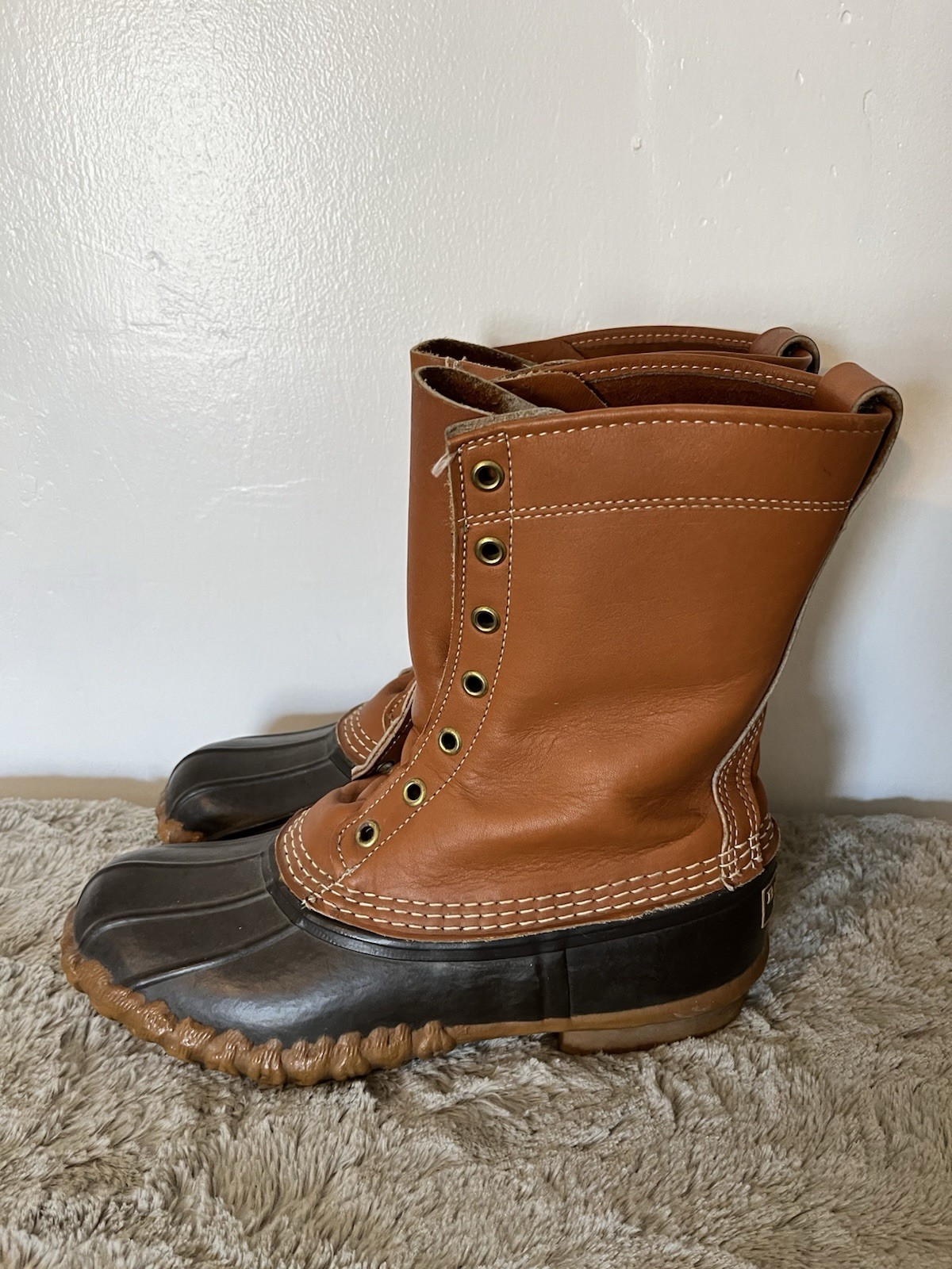 LL Bean Duck Boots Woman’s Size 8 Fall Spring Summer EUC No Flaws Vintage 90s