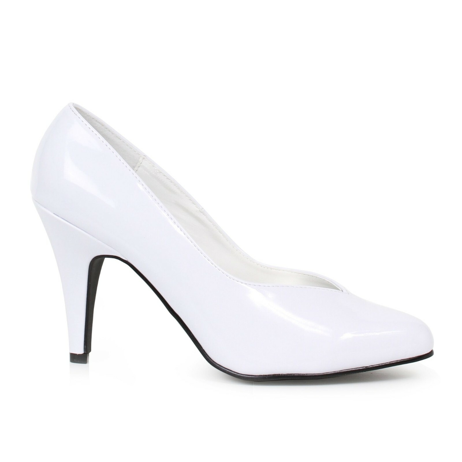 White Wide Width Pumps Mens Crossdresser Drag Queen Womans Large Size Shoes