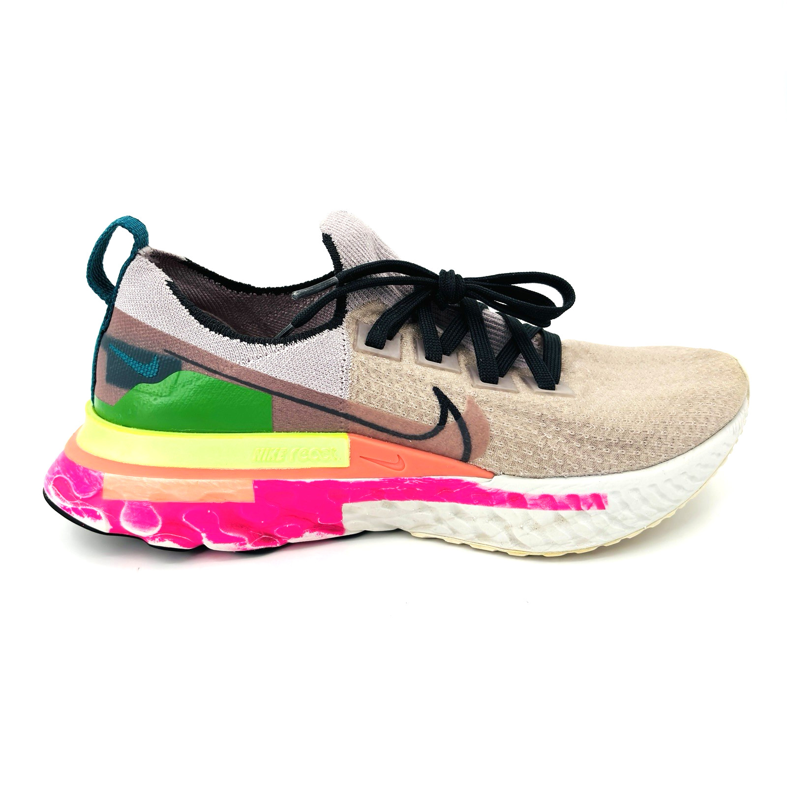 Womens 9.5 Nike React Infinity Run Flyknit Running Shoes Violet Ash CU0430-500