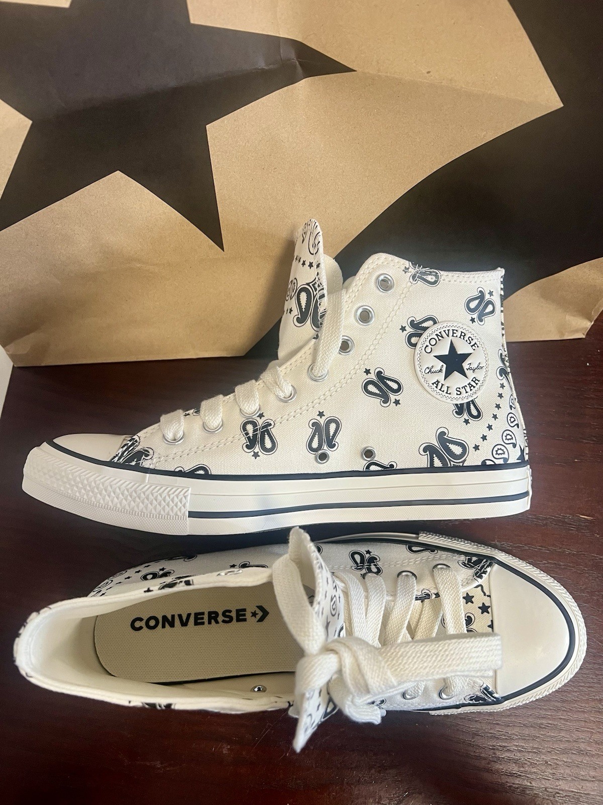 Converse Chuck Taylor All Star Paisley High Top Canvas Sneakers A15810F