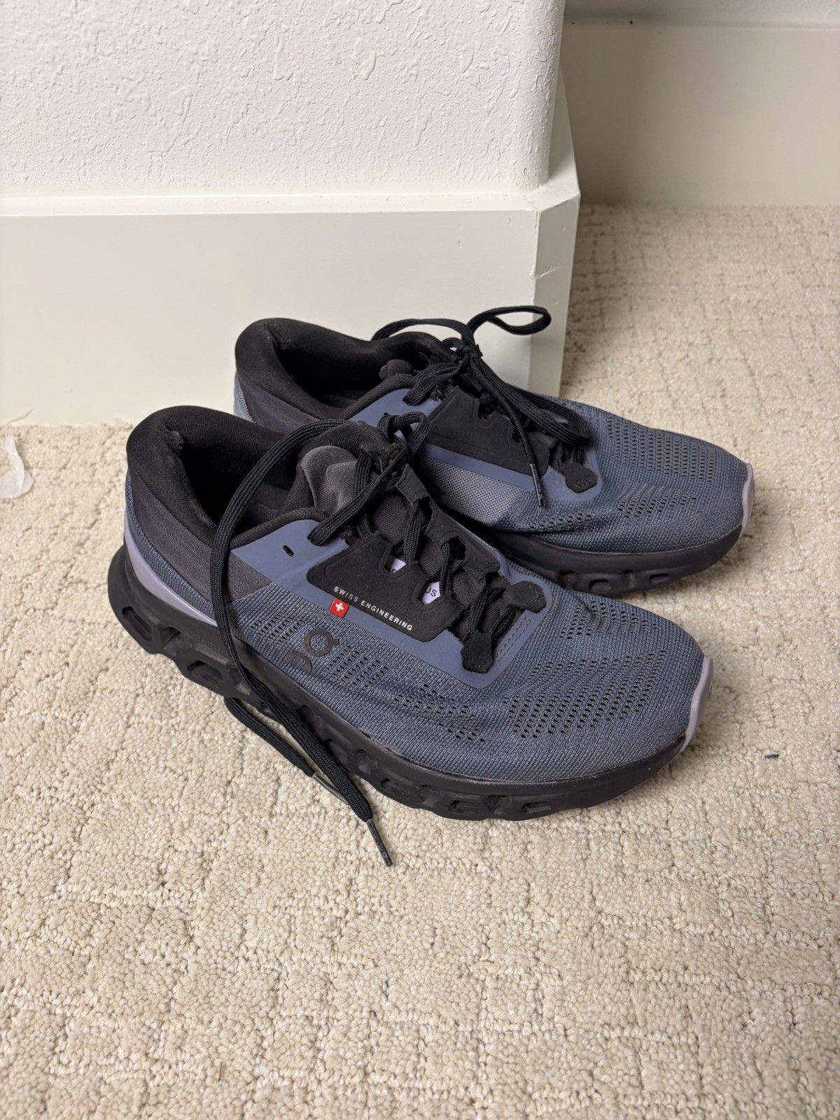 On Cloudgo Running Shoes Gray Black Women’s Size 7.5 Athletic Sneakers