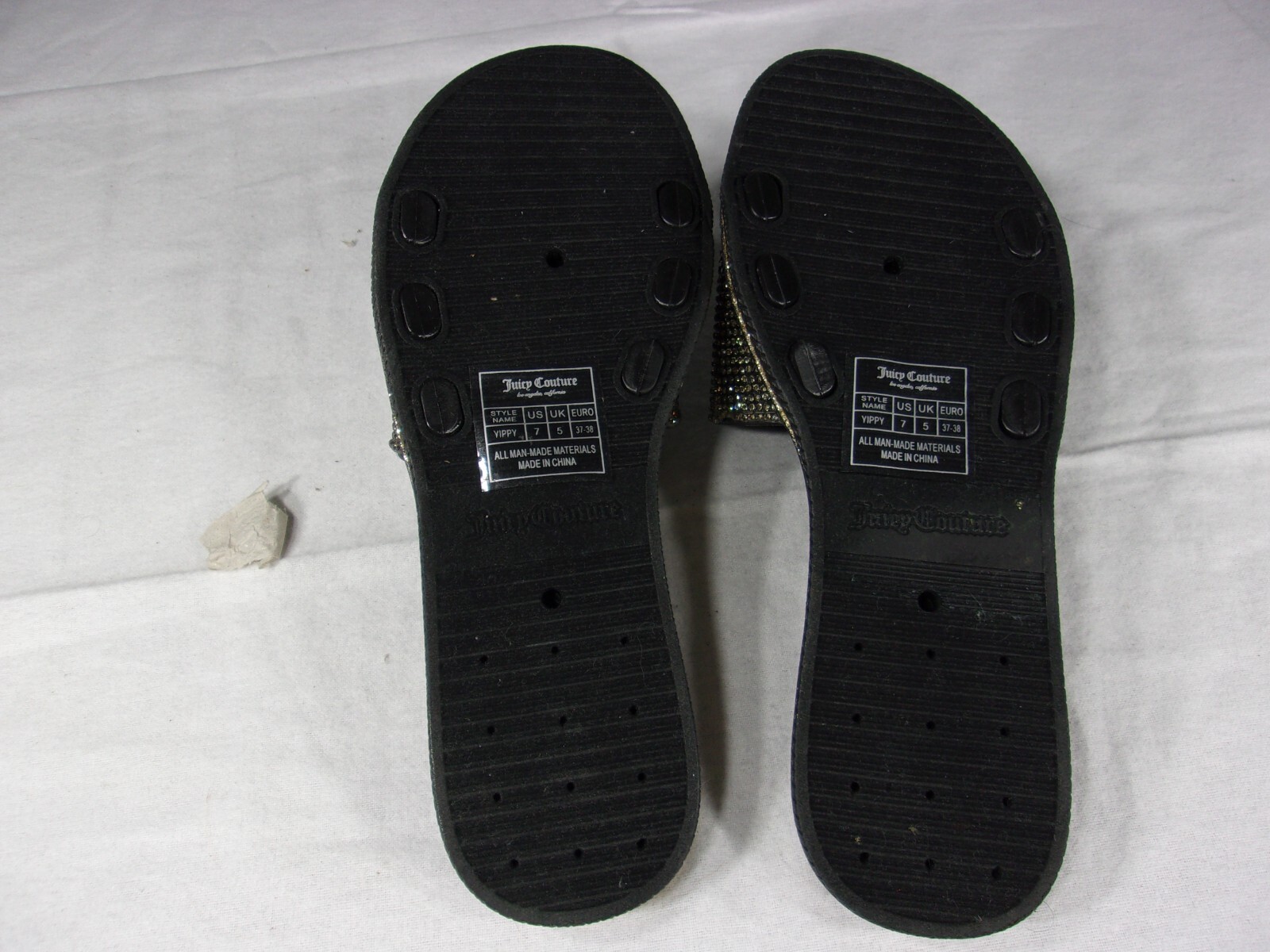 Juicy Couture Yippy Slide Sandals WOMENS Size 7 NEW!!