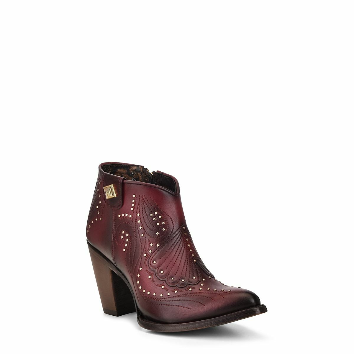 Designer Leather Ankle Boots – Handmade by Cuadra Boots (3F58RS)