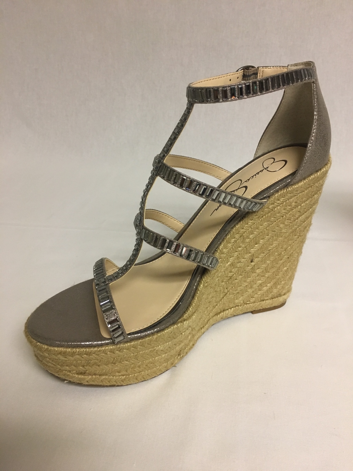 Jessica Simpson Women’s Adelinn Platform Wedge Sandals US Shoe 9.5 Medium B,M