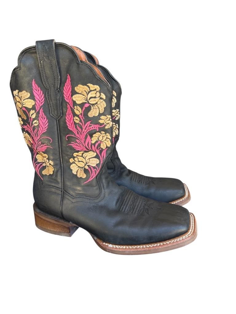 Dan Post Asteria Performance Square Toe Cowboy Boot Women size 10