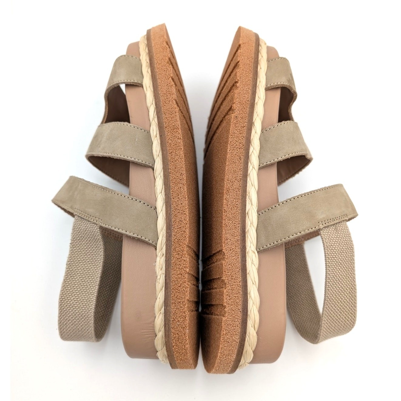 Blondo Fernanda Slingback Platform Sandal Women’s Sand Tan Size US10M EU41