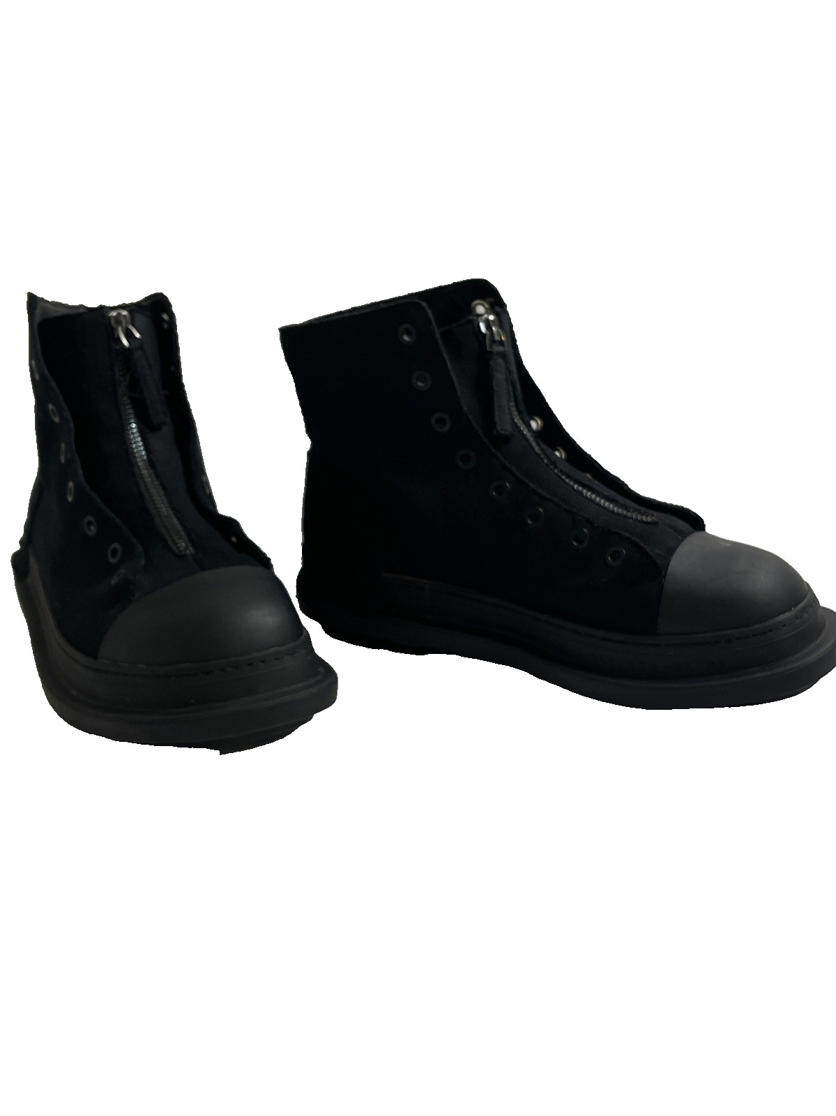 Rundholz Black Label Sneakers Womens 39 High Top Shoes Black US 9 Avant Garde