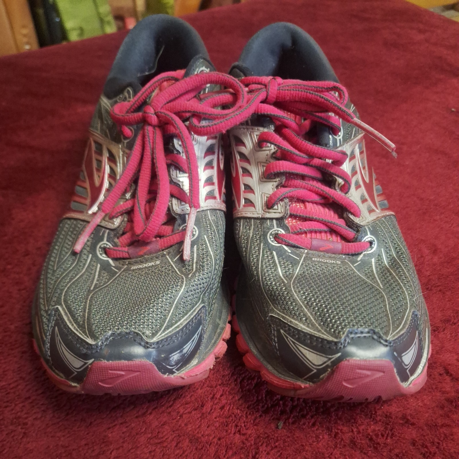 Brooks Glycerin 14 Women’s Size 8 2A (Narrow) Running Shoes Gray