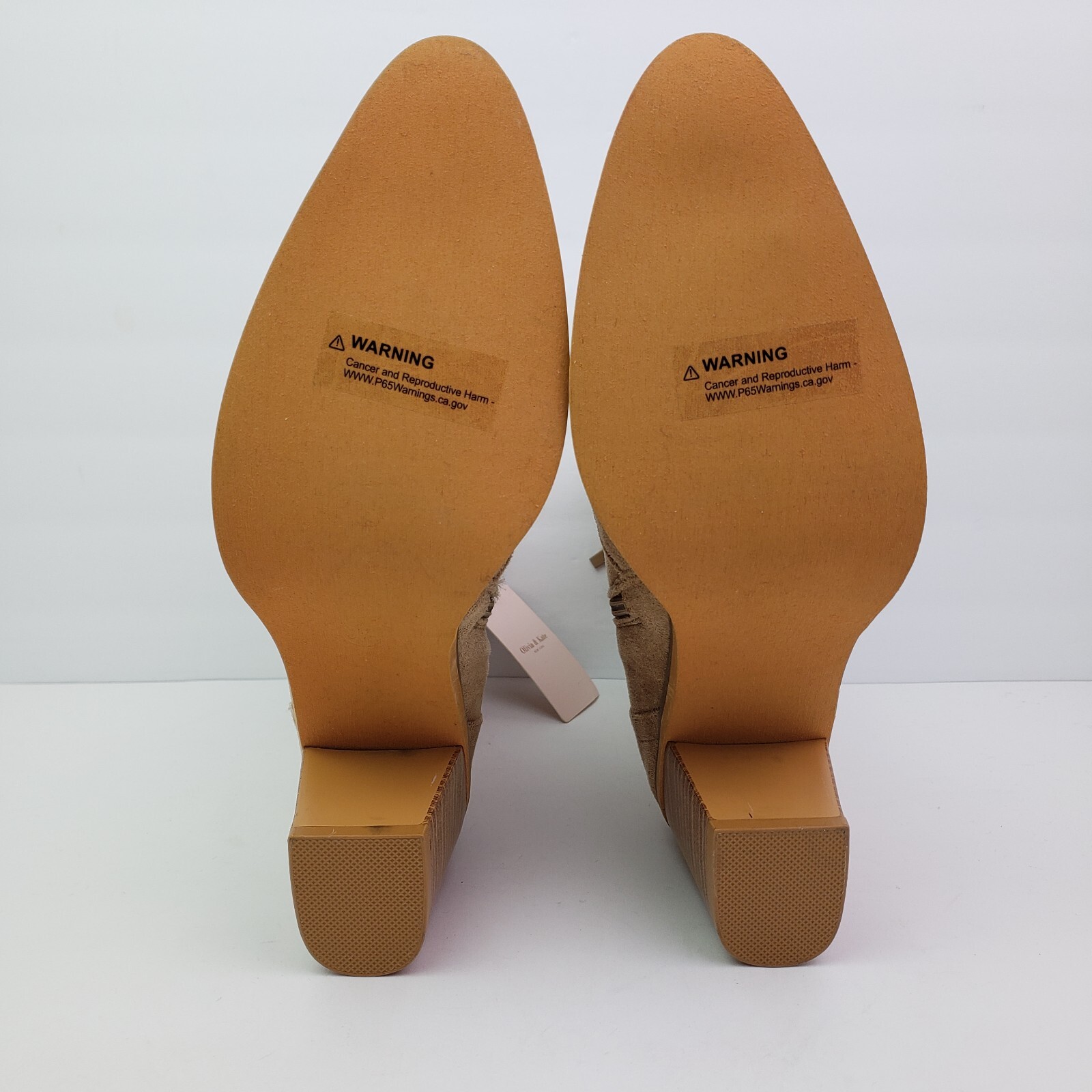 Olivia & Kate New York Bonita Womens Size 9.5 Brown 3.25″ Heeled Western Boots