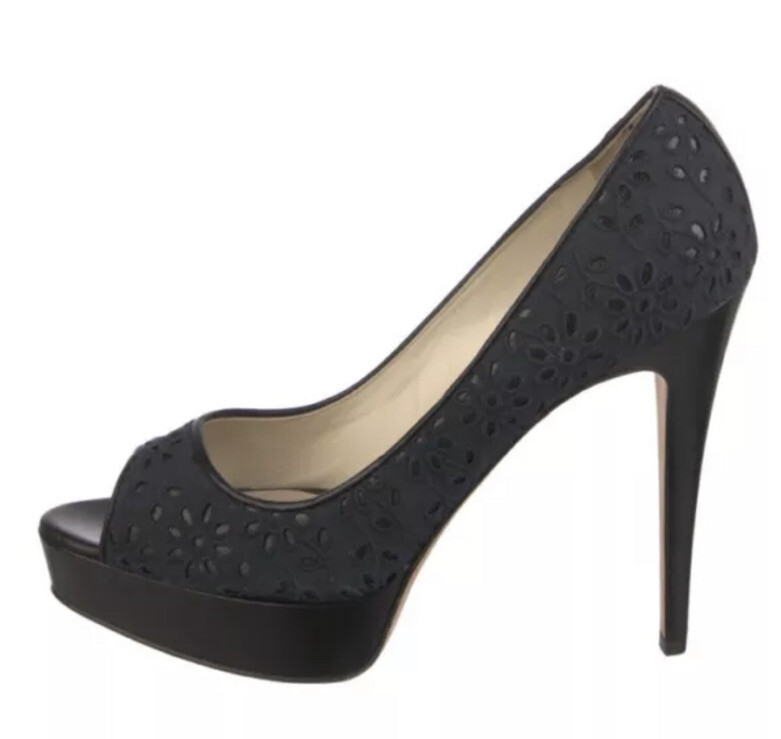 Nicolas Kirkwood Lace Eyelet Platform heels 39.5