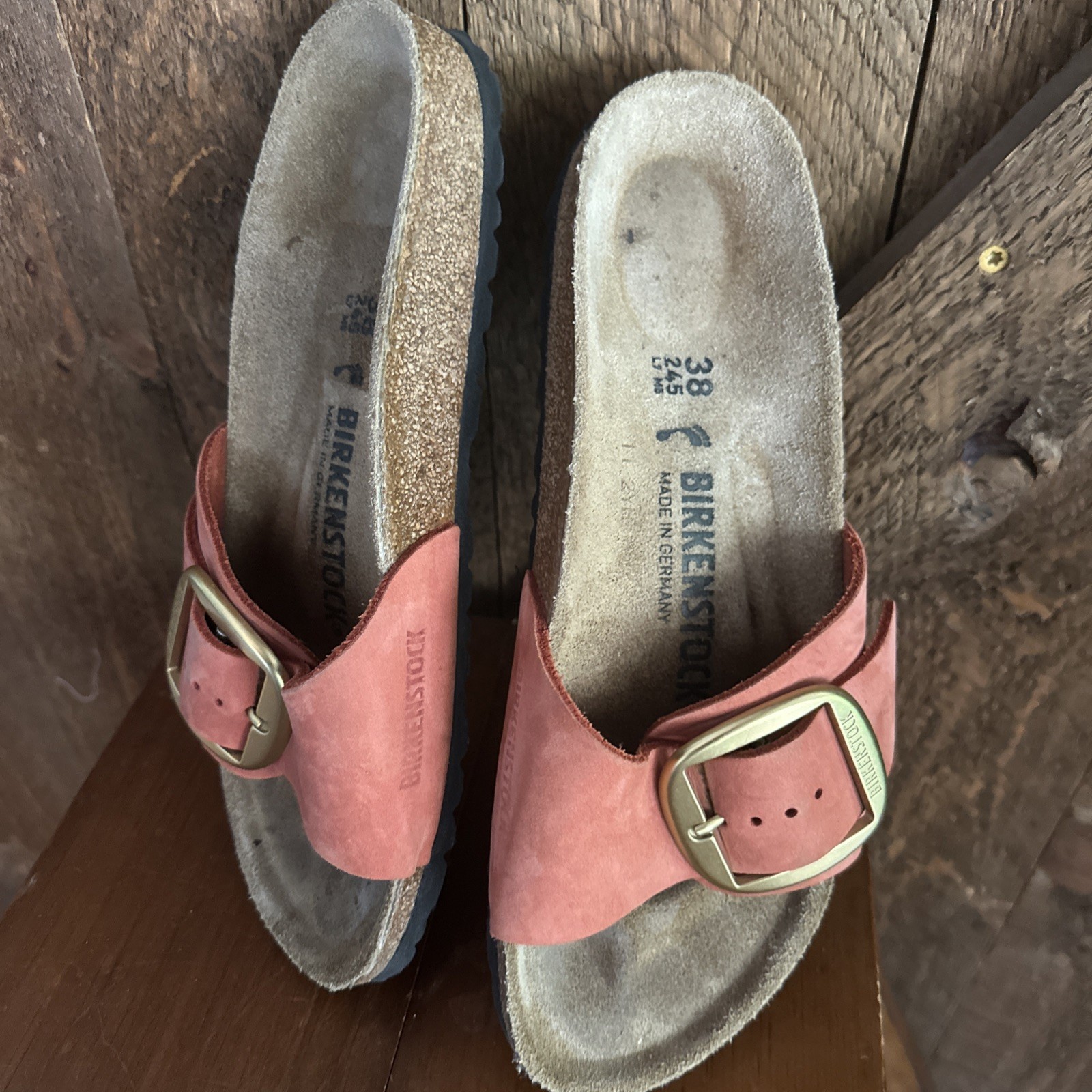 birkenstock madrid big buckle 38