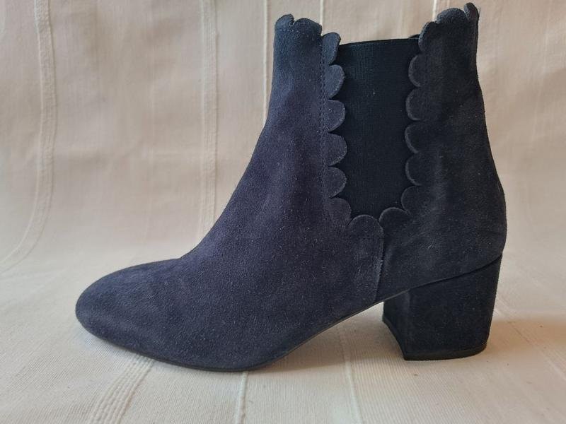 women navy boot ankle boots navy suede 39