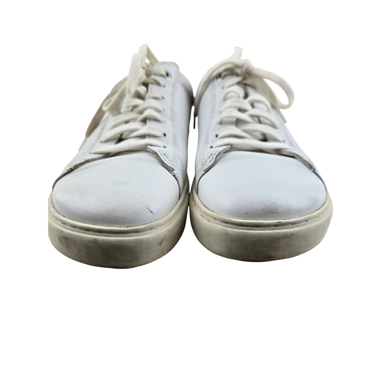 Birkenstock Bend Low White Leather Sneakers Womens EU 40 US 9-9.5 Medium Narrow