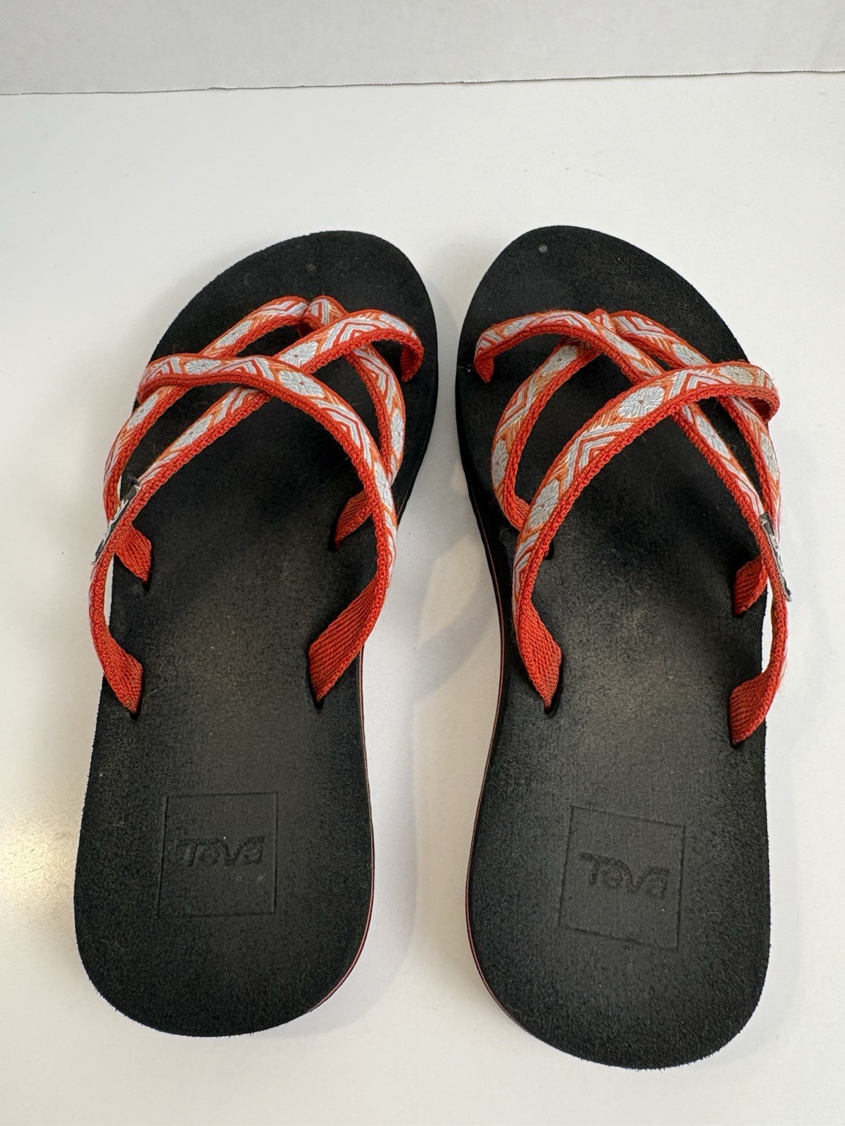 Teva Olowahu Women’s Sandals Size 6 Strappy Cushioned Comfort Beach Pool Outdoor