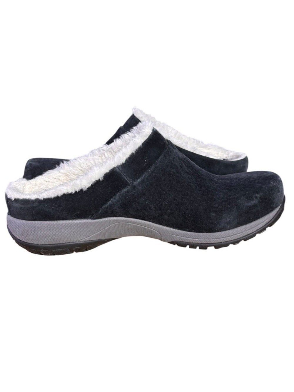 Dansko Parson Waterproof Shearling Black Suede Clogs – Women’s Sz EU 39 (US 9)