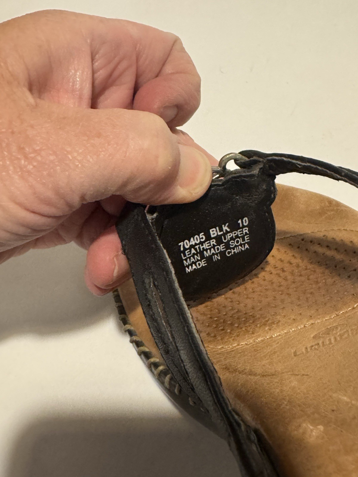 Minnetonka Leather Cushioned Slide On Western Wedge Sandal Size 10Silver Buckles