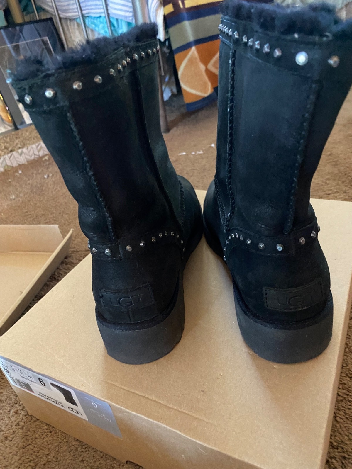 womens ugg boots black