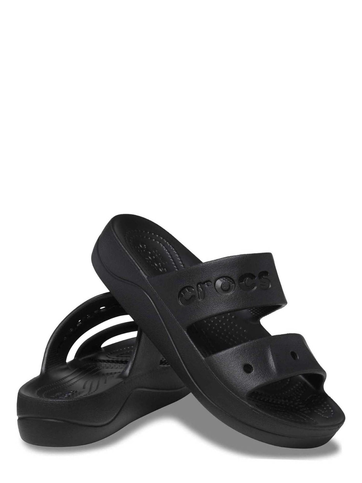 HOT DEAL – Crocs Women’s Baya Platform Slide Sandal Black New