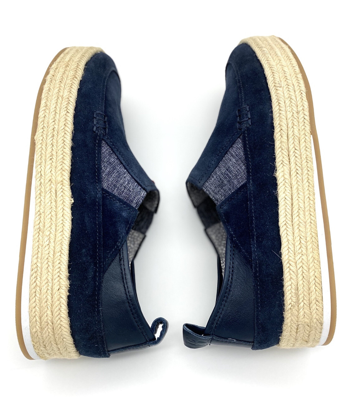 ED Ellen DeGeneres Platform Espadrille Sneakers Garance Blue Lagoon 9M New NWB
