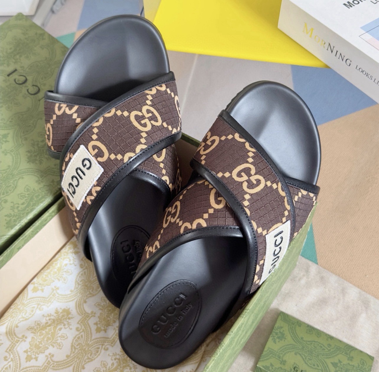 Gucci GG Angelina Platform Slides Men’s Size 9 Sandals