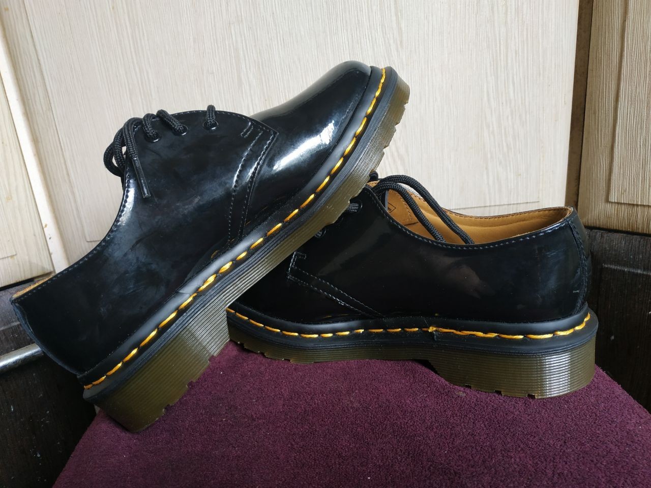 Dr Martens 1461 Patent Leather Black Oxford Shoes MINT Women’s US 5 UK 3 EU 36