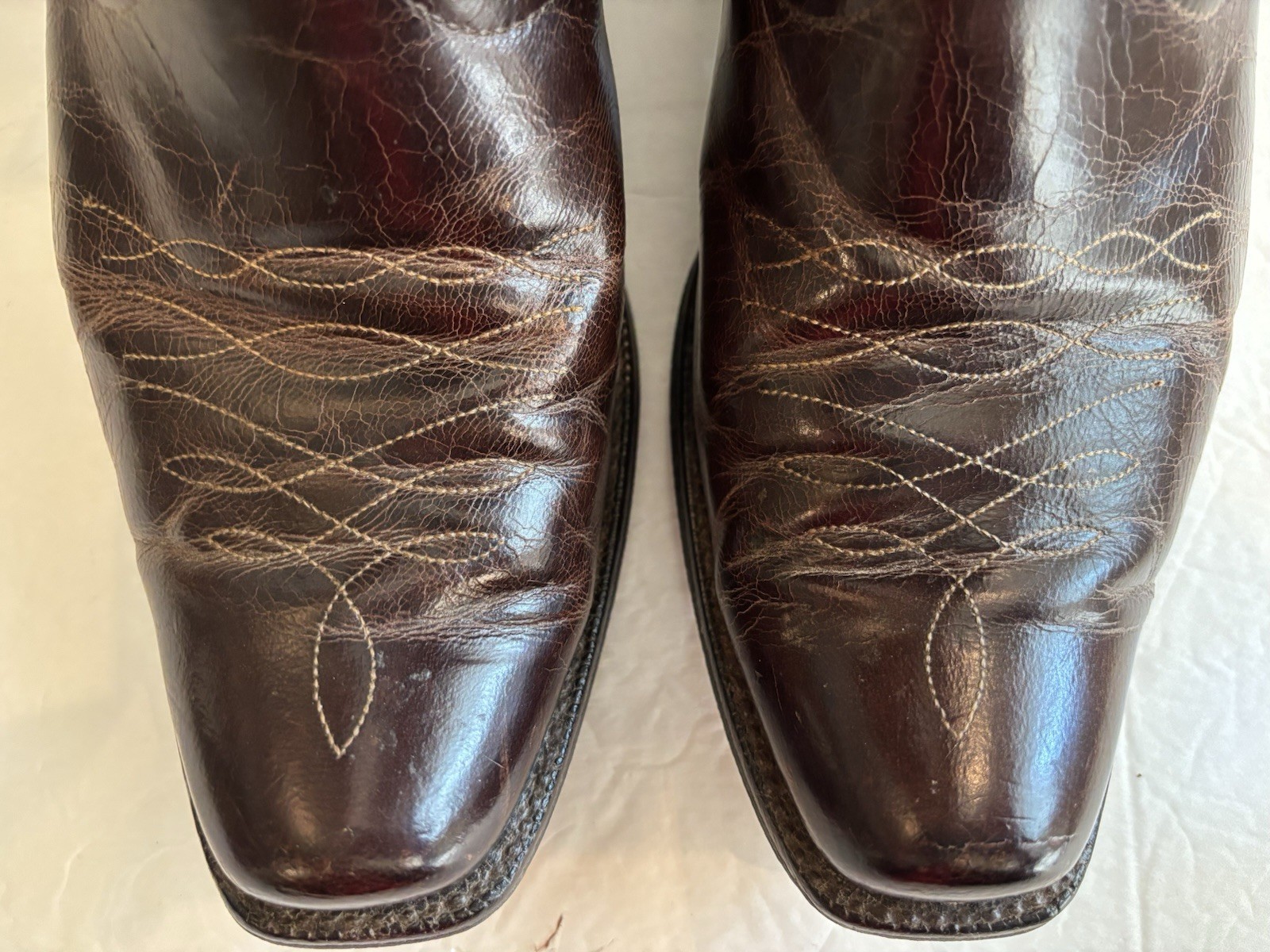 Ariat Lively Cowboy Western 10016357 ATS Sassy Brown Boots Womens 9B Leather