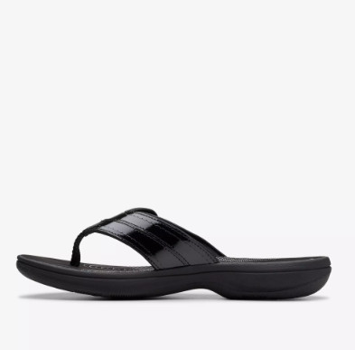 NWT Clarks Breeze Reyna Black Patent