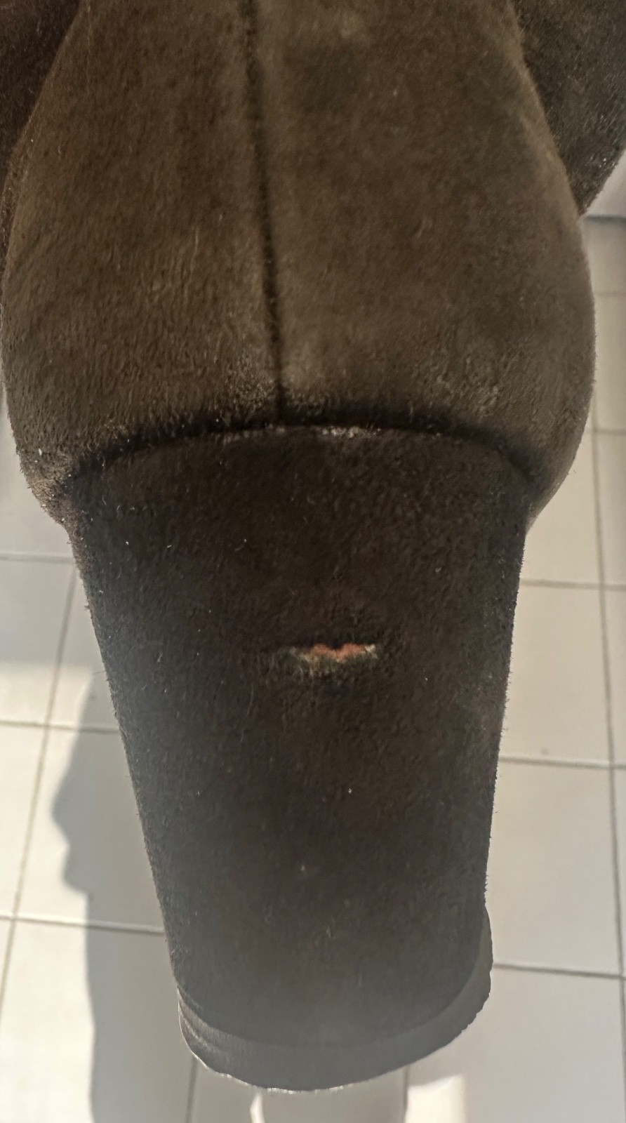 Vintage 1960s 1970s Golo Black Suede Super soft boots 5.5 Tall