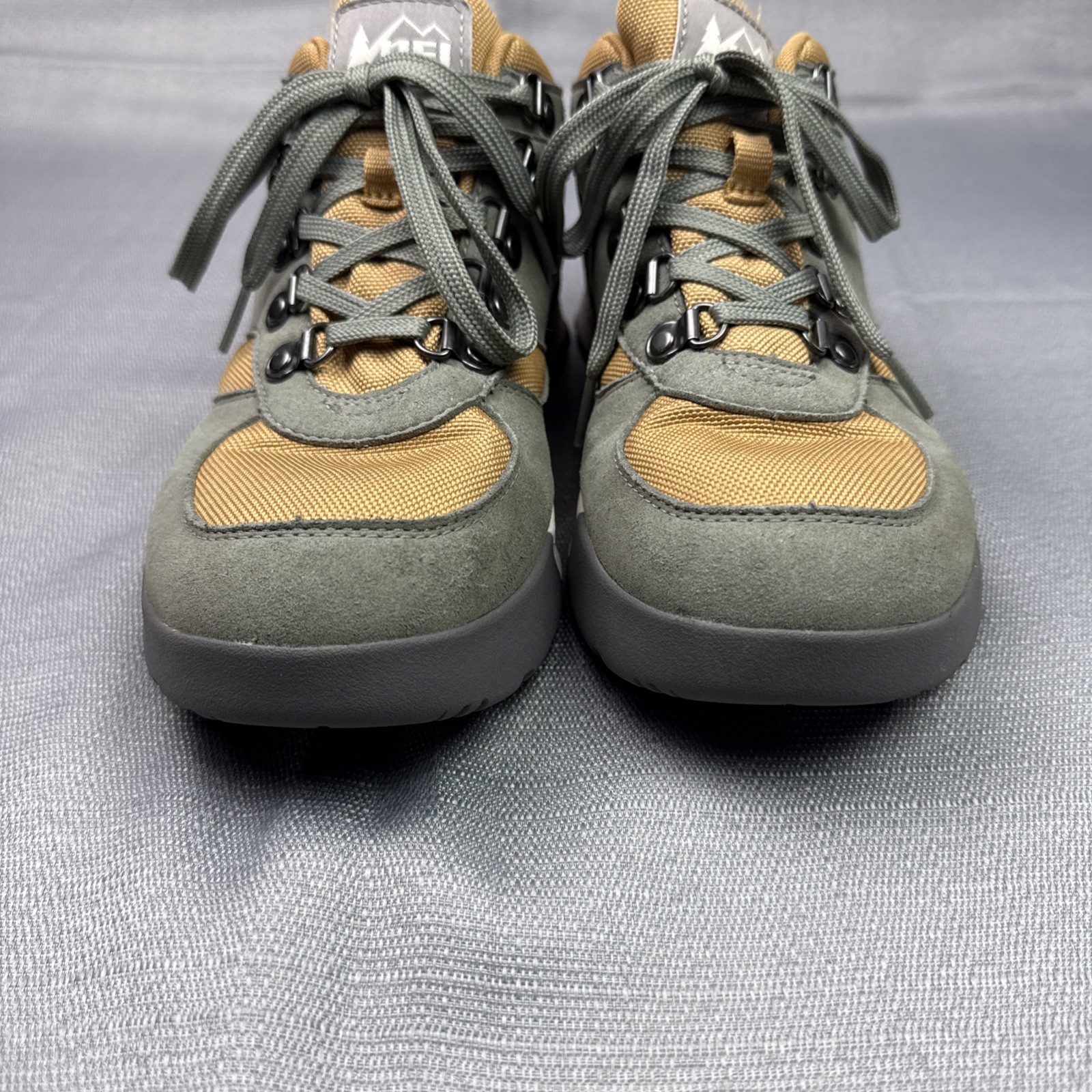 REI Co-op Women’s Trailmade Waterproof Hiking Boots Sz 7 W Gray/Oche