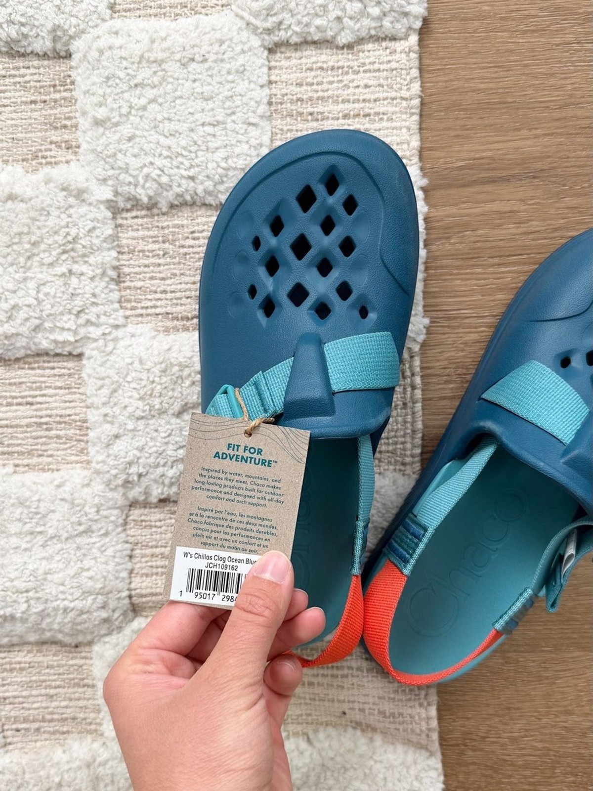Chaco Chillos Clog in Ocean Blue