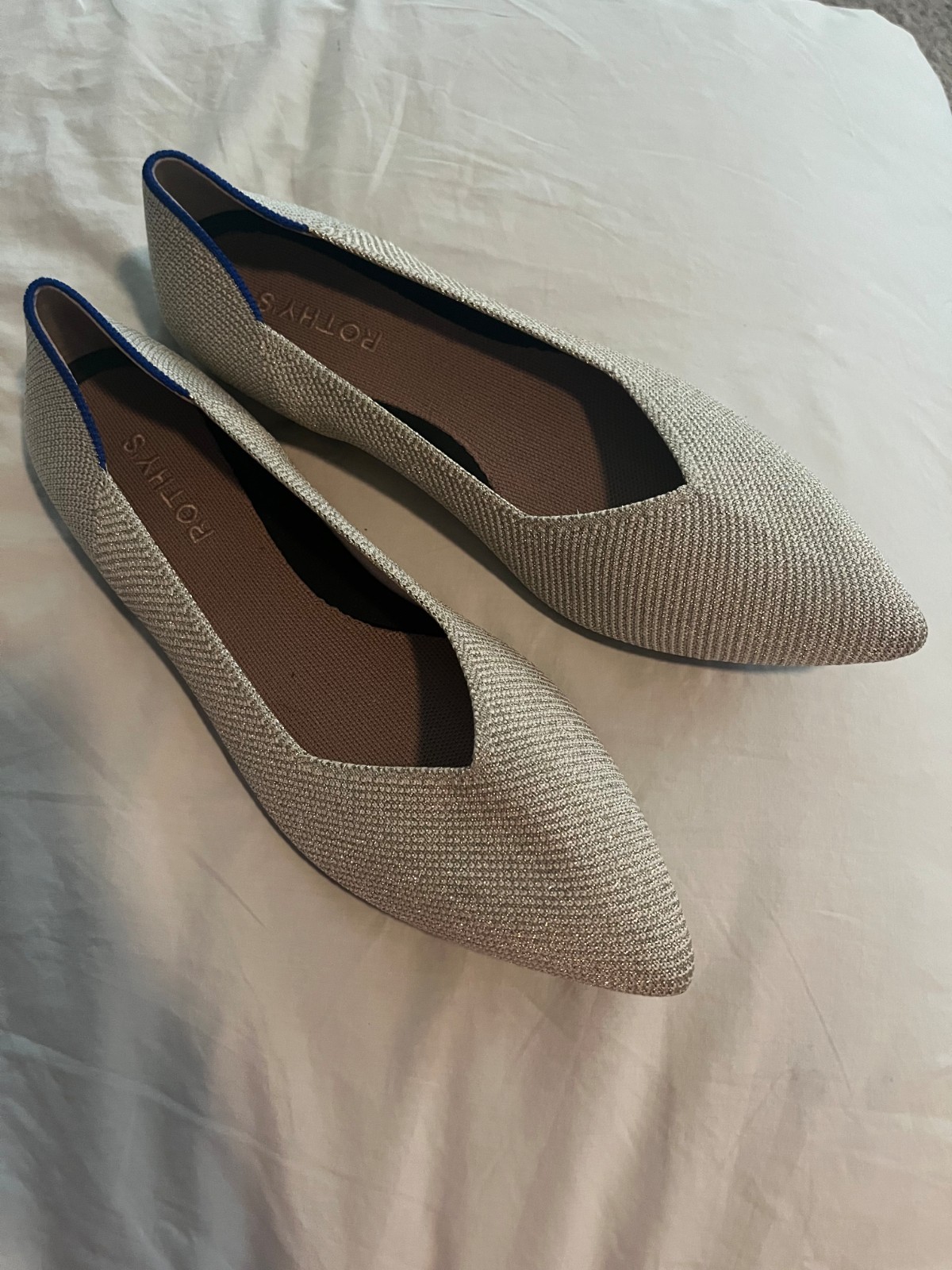 Rothy’s The Point II Diamond Twill Size 10