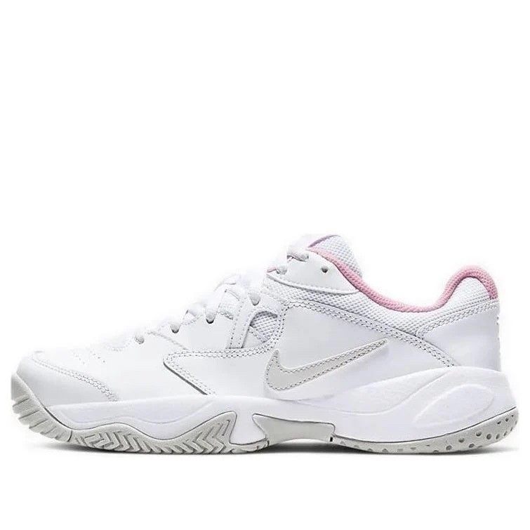 Nike Women Court Lite 2 Tennis Pickleball Shoes Size 8.5 White Pink AR8838 104