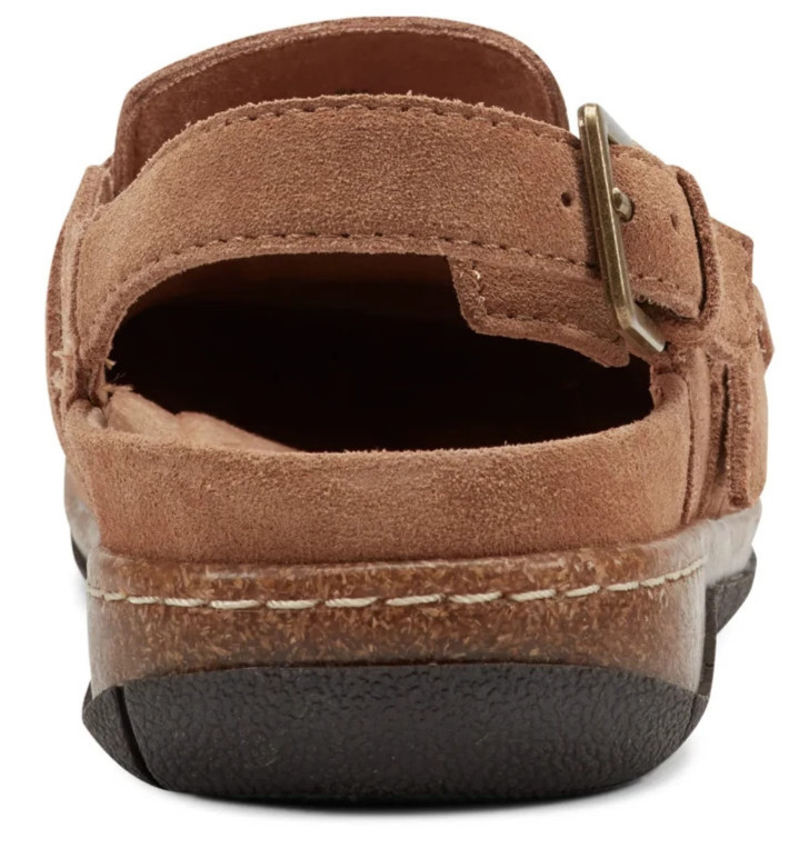 Earth Women’s Elmonte Round Toe Slingback Clogs Medium Brown (Select Size)