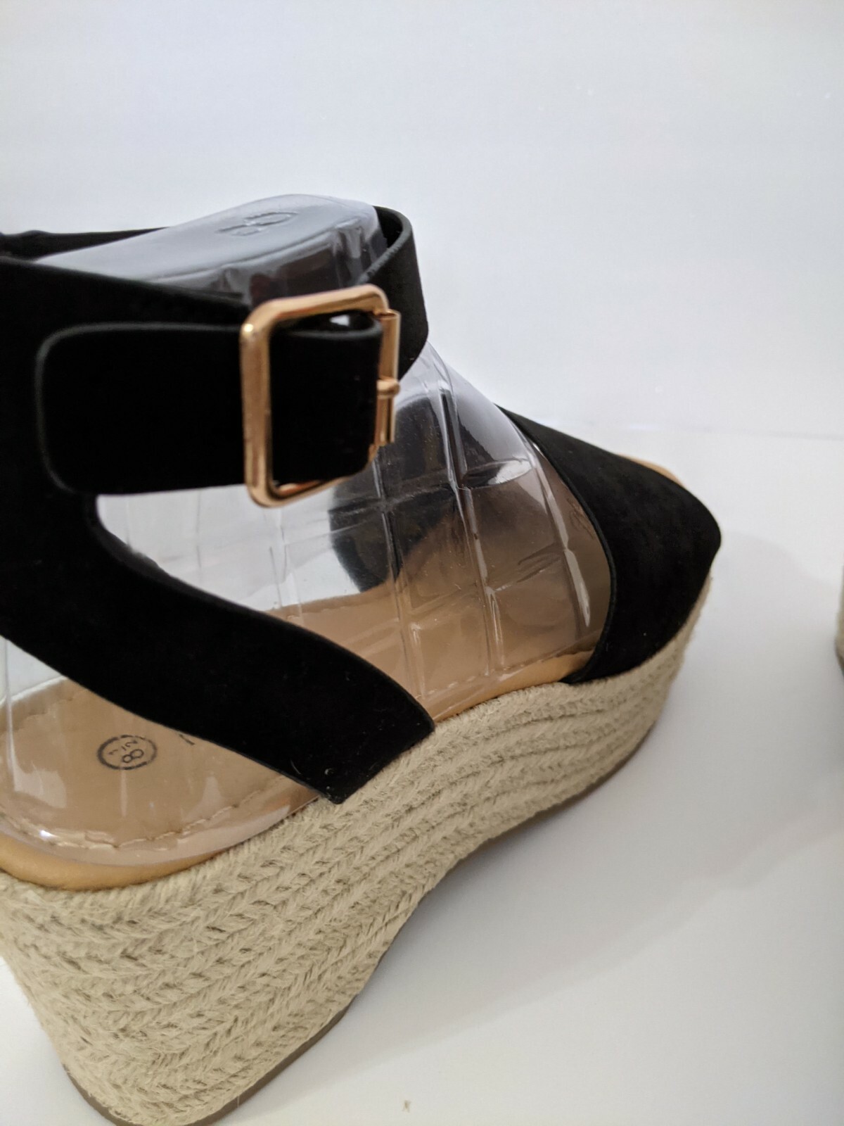 Women’s Strappy Espadrille Platform Wedge Sandals Ankle Strap Concise Fashion Sa