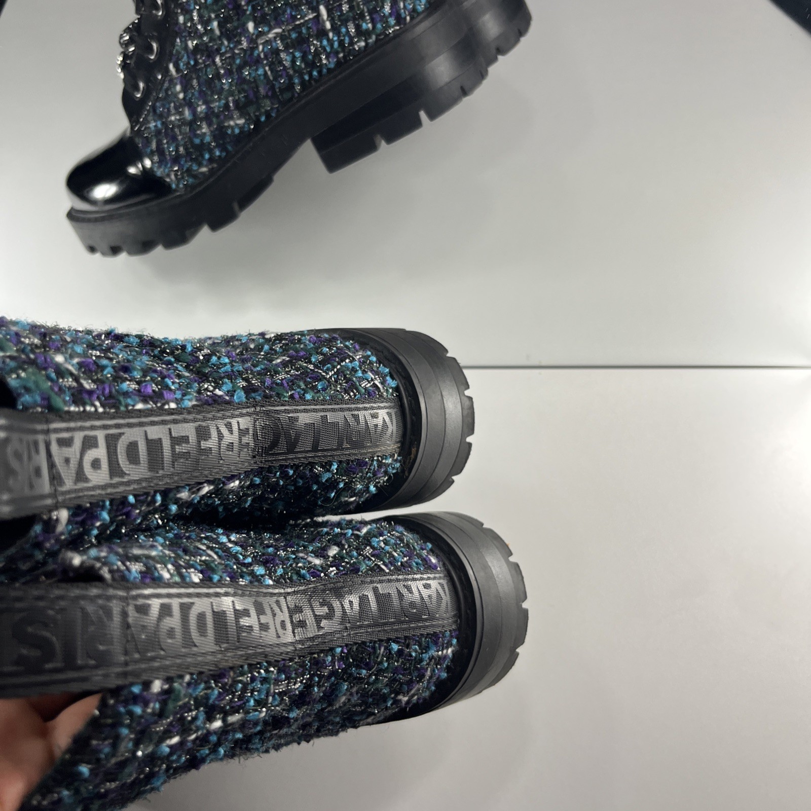 Karl Lagerfeld Women Boots Size 8