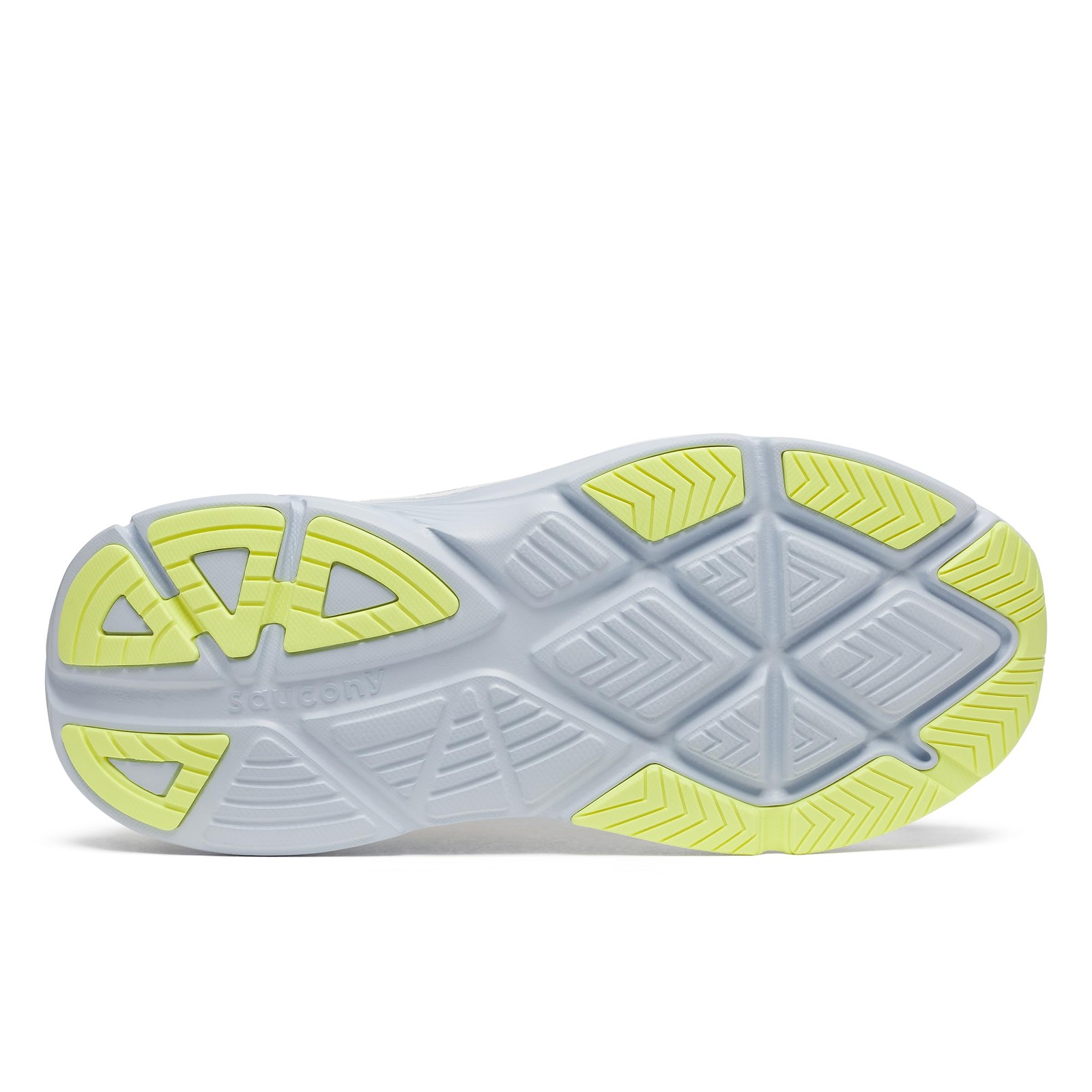 Saucony Women’s Guide 18 Sneaker, White/Icemelt, 8.5