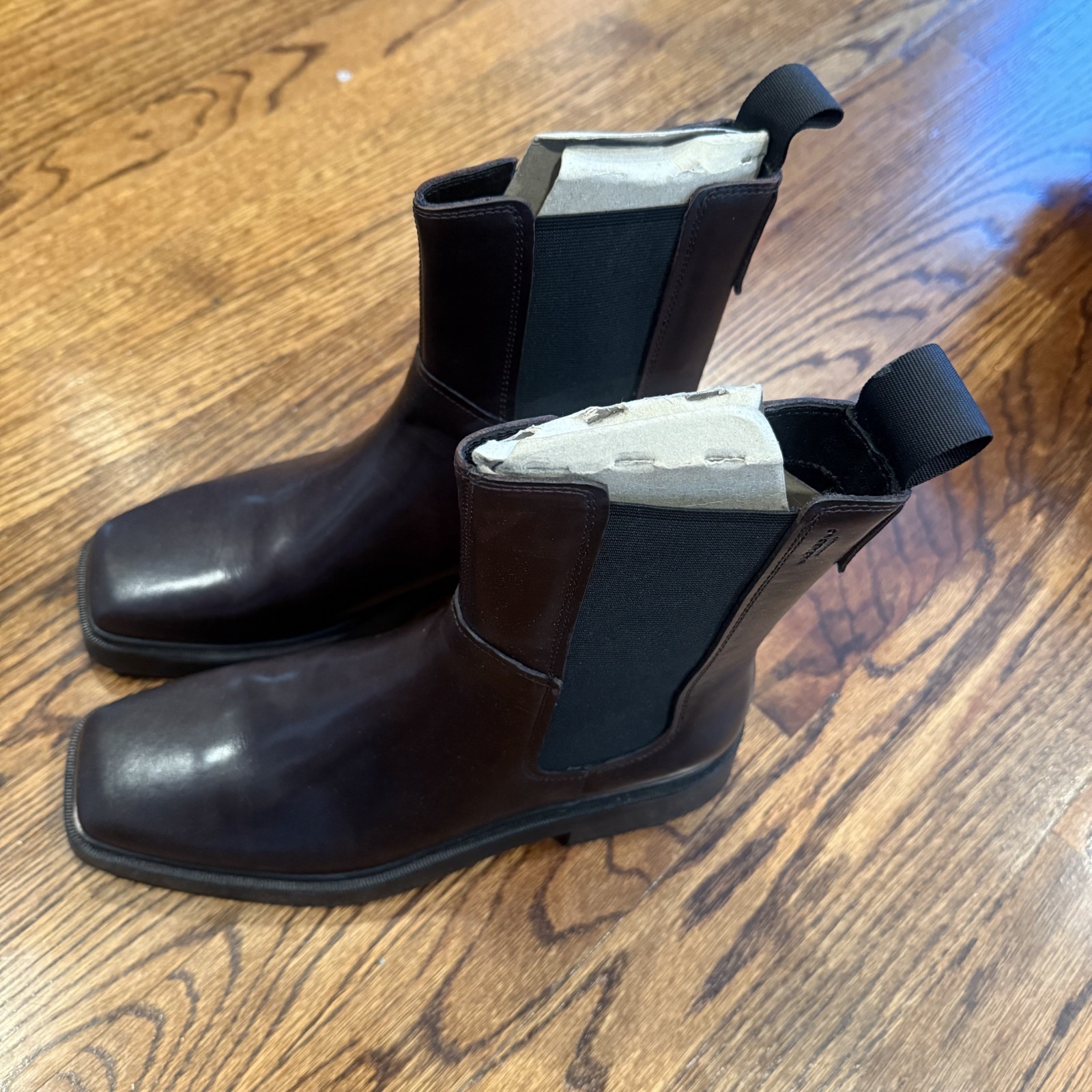 Vagabond Dorah Pointed Toe Leather Chelsea Women’s Boot In Black US 11 UK 8 EU 4