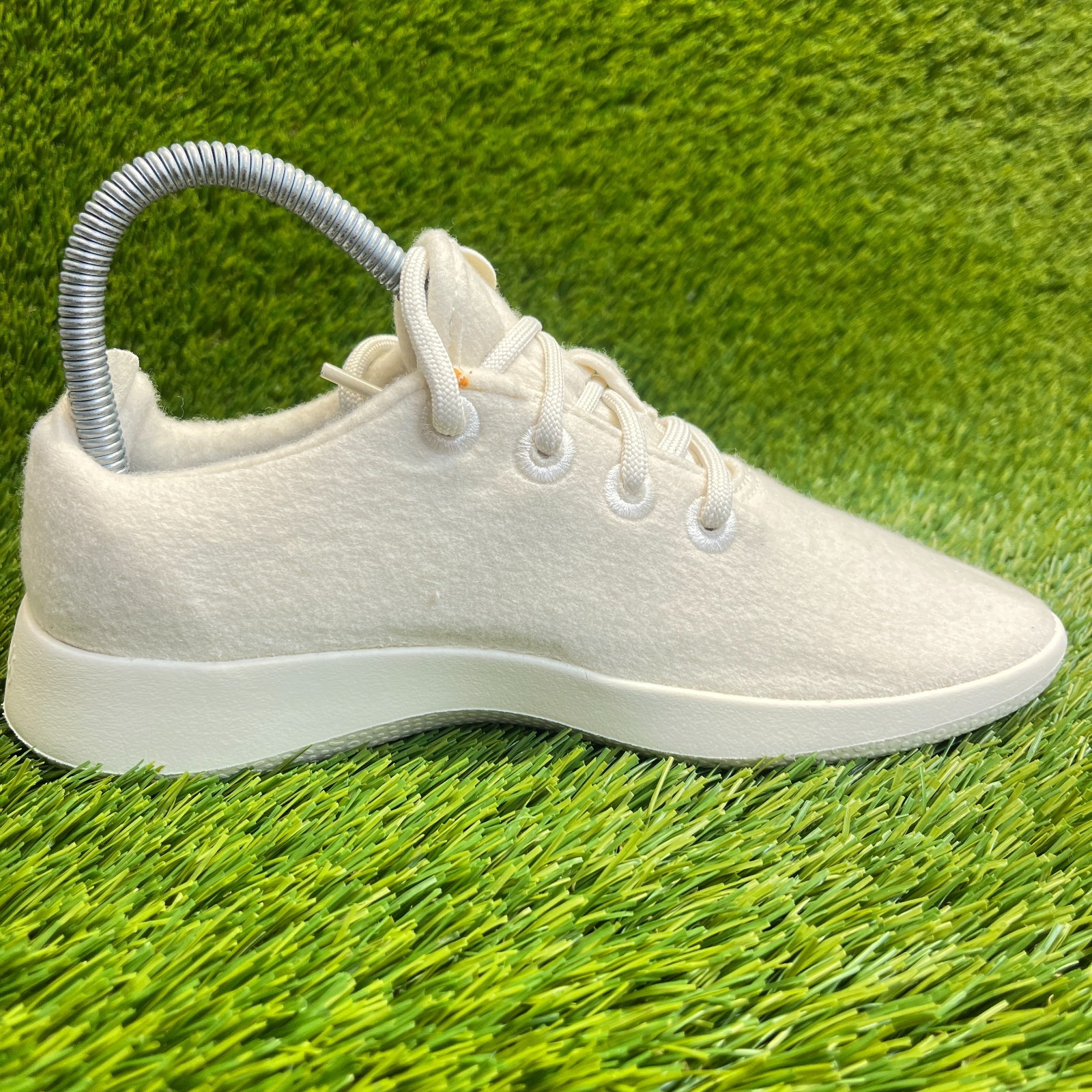 Allbirds Wool Runners Natural White Womens Size 6 Running Walking Shoes Sneakers