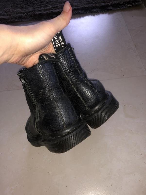 Women Dr Martens boots black leather 36 #3KYG