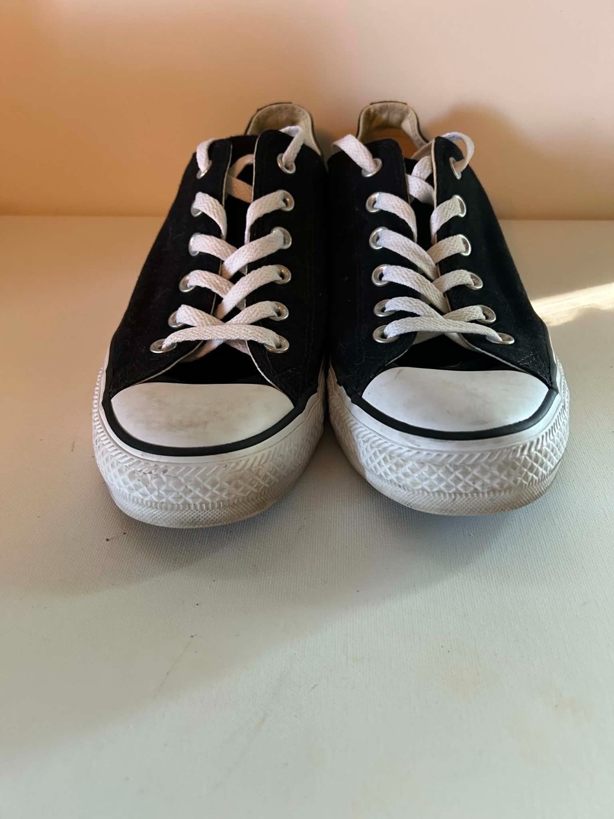 Converse All Star Chuck Taylor Women’s Size 10 Shoes Black White Low Top Sneaker
