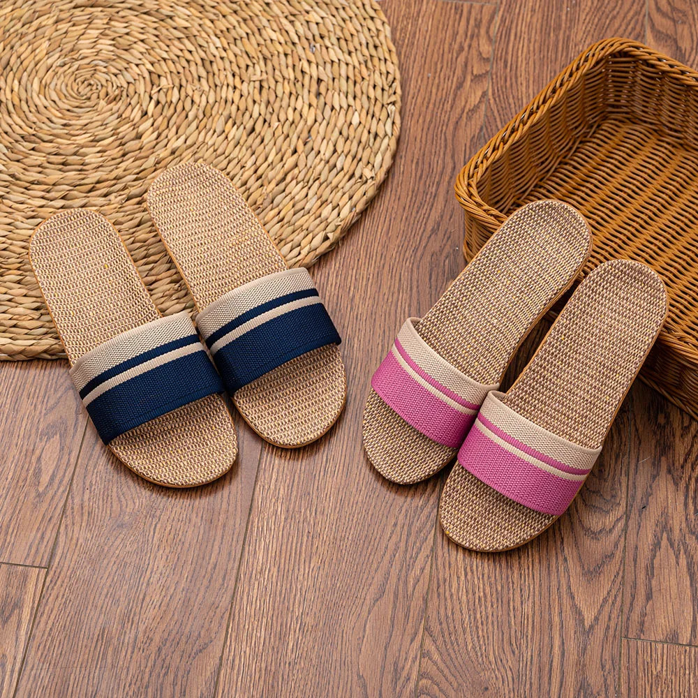 Summer Women Slippers Anti-Slip Home Slippers Lightweight Shoes Women Indoor Lin