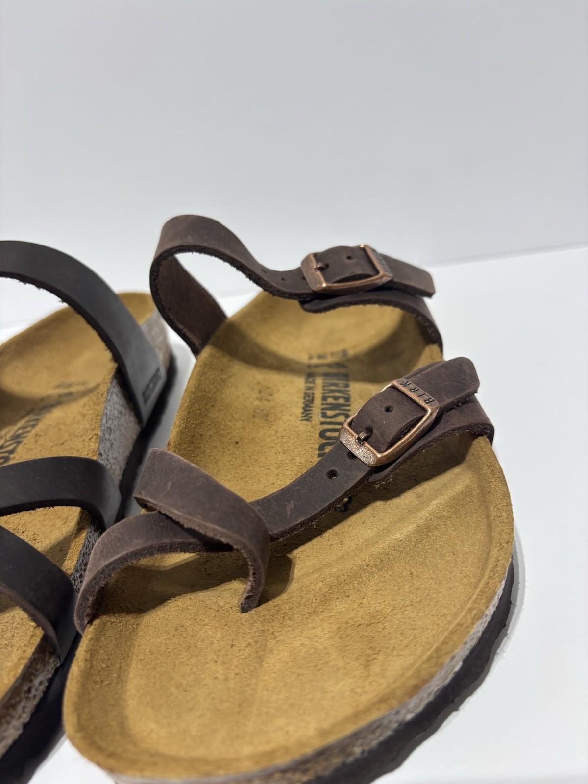Birkenstock Women’s Mayari Habana Oiled Leather Sandals, Size EUR 37, US 6 M