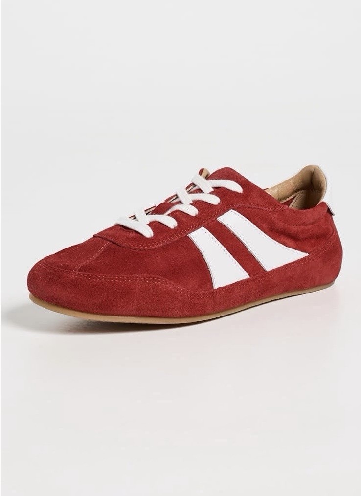 Madewell Oaklynn Sneakers In Cherry Multi Size 38