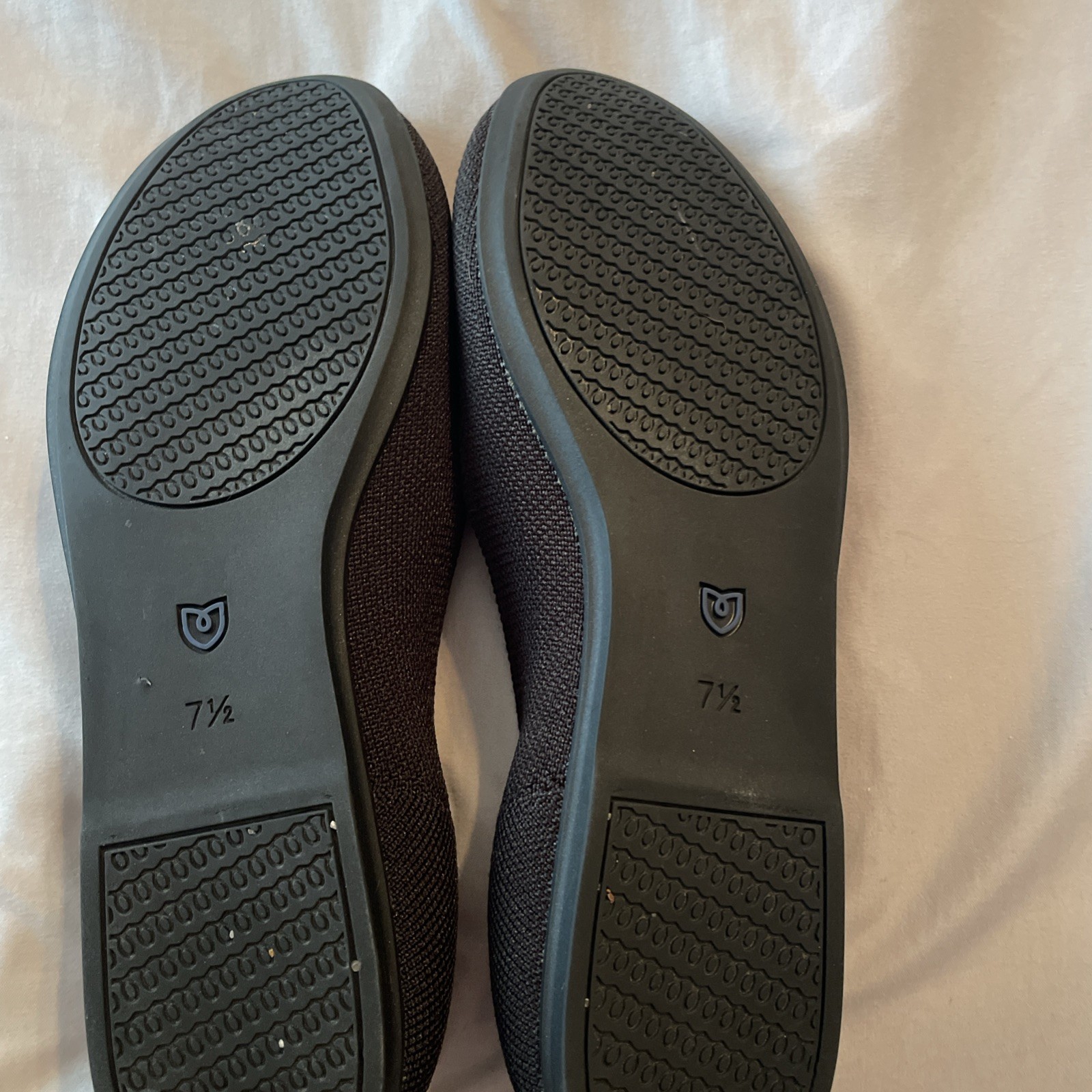 ROTHY’S The Flat Slip On Ballet Flats – Black, Size 7.5